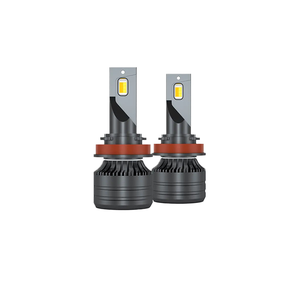 ไฟหน้ารถยนต์ LED รุ่น HAIZG ขายดี ใช้ได้กับรถยนต์ทั่วไป 3 สี H4/H7/H11 9005/9006 50W 10000LM 3000K/4300K/6000K 12V-24V รับประกัน 1 ปี - Product Image 1