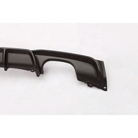 Séparateur de diffuseur de pare-chocs arrière noir brillant de Style MP pour BMW F30 2013-2018