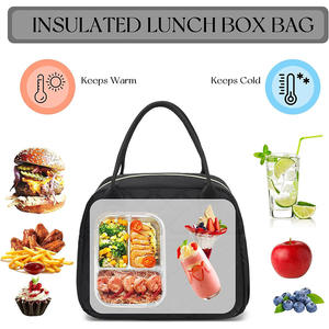 Sac à lunch isotherme portable grande capacité en tissu Oxford pour pique-niques et travail, unisexe - Product Image 4