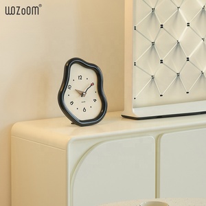 Emitdoog Đồng hồ trang trí phòng khách nhà đồng hồ sang trọng hiện đại <span class=keywords><strong>MDF</strong></span> bàn nghệ thuật im lặng Đồng hồ trang trí quà tặng tự làm đồng hồ cho trẻ em 3D - Product Image 6