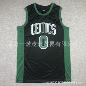 <span class=keywords><strong>Maillot</strong></span> de <span class=keywords><strong>basket</strong></span> Celtics vert blanc noir taille Smlxlxxl Tatum 7 4 0 Uniformes de l'équipe des <span class=keywords><strong>Boston</strong></span> Celtics - Product Image 2