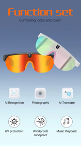 New Fashion AIMB-G5 Smart Glasses With 8MP Video <b>Camera</b> Sunglasses Wi-Fi Transfer Audio Record AI SmartGlasses with <b>Camera</b> - Product Image 3
