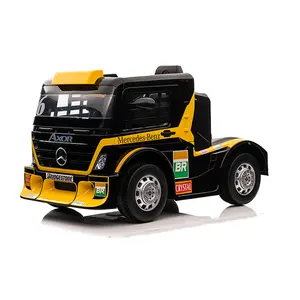 Voiture jouet pour enfants 12V/24V batterie télécommande voiture camion électrique enfants sous licence mercedes benz actros camion