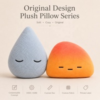 Coussin en peluche personnalisé au design original, en forme de coucher de soleil, doux, pour décoration intérieure, cadeau, OEM ODM