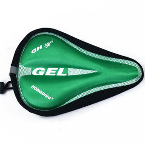 Funda de sillín de bicicleta Hongding Gel, diseño ergonómico cómodo en negro, rojo y azul para adultos unisex - Product Image 1