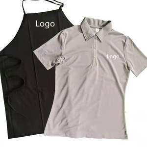 Cameriere personalizzato uniforme <span class=keywords><strong>per</strong></span> il ristorante Coffee Shop personale di <span class=keywords><strong>lavoro</strong></span> usura uniforme grembiule Polo t-Shirt berretti gilet - Product Image 4