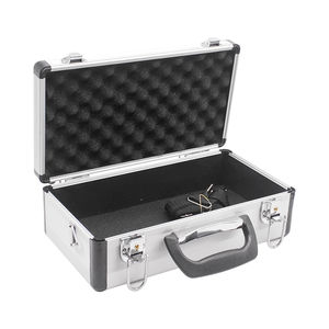 Mehrzweck-Aufbewahrungsbox aus Aluminium mit stoßfestem Schaum und abnehmbarem Riemen - Product Image 2