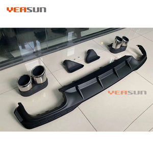 Difusor trasero estilo S7 de alta calidad con tubos de escape inoxidables para <span class=keywords><strong>Audi</strong></span> <span class=keywords><strong>A7</strong></span> 2020 2021 <span class=keywords><strong>2022</strong></span> sline - Product Image 4