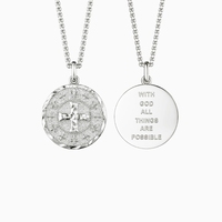 Loveher laiton bijoux haute qualité luxe disque pendentif pour gothique liquide lave croix Fleur-de-Lis médaillon collier femmes hommes