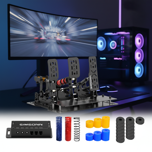 Volante de Carreras SIMSONN Plusx de Alta Precisión con Pedales Hidráulicos y Sensor de Presión para una Experiencia de Conducción Realista - Product Image 5