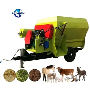 อุตสาหกรรมTMR Feed Mixerนมวัวคู่มือสัตว์ขนาดเล็กผสมอาหาร