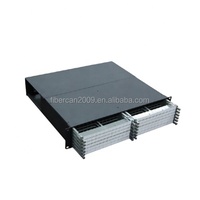 Boîtier de montage en rack 2u 144 Core SC 288 Port LC Cadre de distribution optique Odf