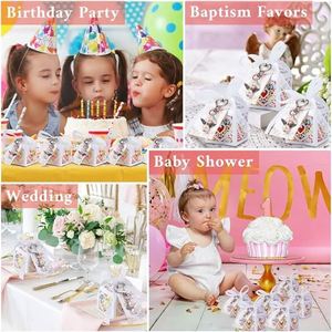 Envío Rápido, 30 Sets de Llaveros de Ángel, Recuerdos al por Mayor, Colgante de Ala de Ángel con Perlas, Bolsa de Organza, Etiqueta de Agradecimiento, Boda, Bautizo, Baby Shower - Product Image 5