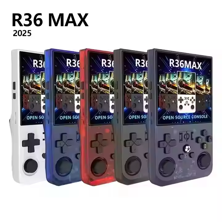 R36 MAX Game Console - 128GB, 720p Resolution, Portable Fun