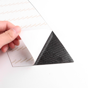 <span class=keywords><strong>Autocollant</strong></span> de fenêtre triangulaire noir brillant à motif en fibre de carbone, pour <span class=keywords><strong>Seat</strong></span> <span class=keywords><strong>Leon</strong></span> MK2 1P Altea 2005 2006 2007 2008 2009 2010 2011 2012 - Product Image 4