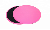 NQ SPORTS - Discos Deslizantes para Ejercicios Abdominales, Entrenamiento de Core, con Logotipo Personalizado, para Gimnasio y Pilates