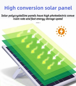 24-Hour Solar Powered Custom Acrylic Sign <b>Light</b> <b>Box</b> Double Sided Illuminated <b>Advertising</b> for Road IP65 Rating KHT-0507-M Double - Product Image 5