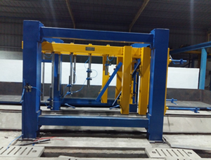 เครื่องตัดแนวนอน MARUTI HYDRAULICS LIMITED ความแม่นยำสูง สำหรับงานอุตสาหกรรม ตัดบล็อก AAC ด้วยลวด ทนทานสูง เป็นมิตรต่อสิ่งแวดล้อม - Product Image 3