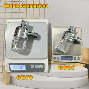 Nfjm, prefiltro fácil de instalar, purificador de agua, filtro de agua doméstico para calentador de agua y grifo, accesorio para grifo de baño - Product Image 2