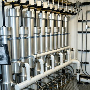 Usine de production de membranes O2 de haute qualité, système de purification d'oxygène à 30%-45% pour l'alimentation en O2 d'urgence - Product Image 1