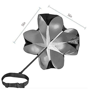 56 pouces sport indépendant taille ceinture résistance entraînement glisser Parachute parapluie vitesse course Parachute avec <span class=keywords><strong>sac</strong></span> <span class=keywords><strong>de</strong></span> transport - Product Image 2