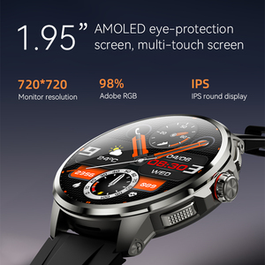 Senbono H99 Người Đàn Ông Của Smartwatch Với GPS Máy Ảnh Sim Khe Cắm Thẻ Wifi Theo Dõi Sức Khỏe 32GB Lưu Trữ Nội Bộ 4G Thông Minh Đồng Hồ <span class=keywords><strong>Android</strong></span> - Product Image 2