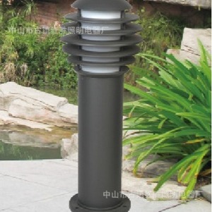 Lámpara Solar de Pilar con Cuerpo de Aluminio, LED E27, Semi Empotrada, Iluminación Exterior - Product Image 2