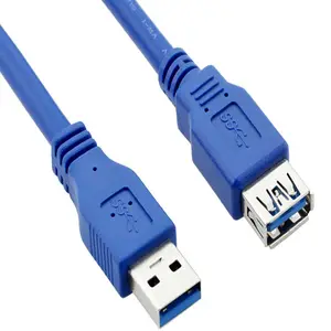 CE Rohs direct factory 0.5M 1M 2M USB 3.0 Type A Male to A Female passive Extension cable with 9 cores inside