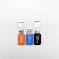 Mini lecteur de carte USB 2.0 TF portable haute vitesse, adaptateur de carte mémoire, qualité entièrement inspectée pour téléphone portable, tablette, ordinateur