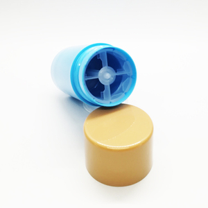 OEM plastic deodorant stick container bottom filling sunscreen stick tube plastic roll on bottle cylinder round 75g