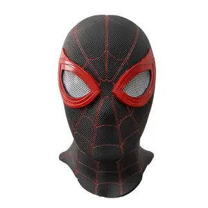 Super-héros Cosplay Costume Masque Peter Parker Film Personnage Déguisé Masque Spider-Man Masque Pour La Fête De Carnaval