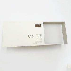 Wholesale Factory Price Custom Printed Kraft Coated Cardboard Paper <b>Gift</b> <b>Boxes</b> Customized Logo Packaging Slide Drawer Box - Product Image 1