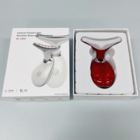 Appareil de lifting du visage moderne sans fil, masseur de cou, outil facial à micro-courant avancé, masseur facial rajeunissant