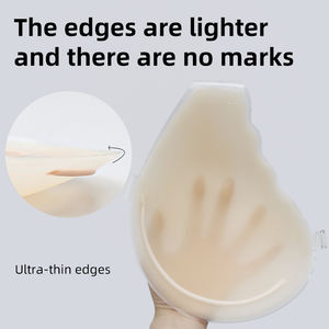Onzichtbare Lift Zelfklevende Siliconen Beha Waterdichte Backless Push-Up Zware Borsten Plus Size Borstlift Extra Grote Intimi Voor - Product Image 3