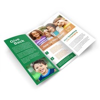 Impression de brochures pliables personnalisées de haute qualité, service d'introduction d'entreprise, dépliant
