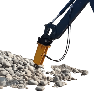 Fabricante chinês Sb43 Silêncio Caixa Tipo Hydraul Martelo Rocha Disjuntor Hidráulico - Product Image 2