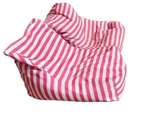 Housse de pouf géant rayé, imperméable et anti-UV, pour piscine et plage, fauteuil de relaxation gonflable, non rempli