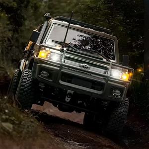 Mn82s מורשה toyototo lc79 1:12 את הכביש Rc רוק זרק 2.4g משאית טנדר שליטה מרחוק טנדר עם 4x4 כונן הוביל אורות supertourer - Product Image 2