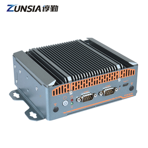 มินิพีซี OEM แบบติดตั้งบนราง Din ไร้พัดลม 2 พอร์ต Ethernet 2 พอร์ต Com 4 พอร์ต <span class=keywords><strong>USB</strong></span> Intel N100 N150 N305 1*DDR4 1*HD/DP Type-C X86 Barebone มินิพีซีอุตสาหกรรม - Product Image 3