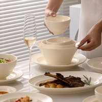 Nouvelle assiette à poisson en céramique personnalisée de 10/12 pouces pour la vaisselle de mariage, assiette en céramique blanche pour les plats de restaurant, vaisselle en céramique