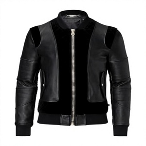 Unisex Leather <b>Jacket</b> Formal Fully Customized Quality Approval Waterproof Breathable Eco-Friendly Winter <b>Reversible</b> - Product Image 4