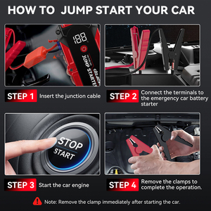 Démarreur de batterie 18800 mAh à valeur optimale avec fonctionnalités de pointe (QC3.0, Type-C, 1000 cycles) - Product Image 3