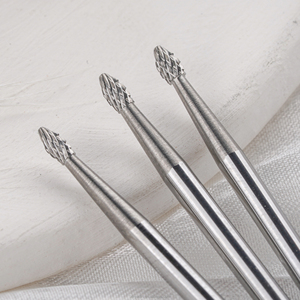 Bán buôn 3xc ngọn lửa bit Nail Polish công cụ Chất lượng cao Nga làm móng chân móng chân tungsten carbide gốm lớp biểu bì <span class=keywords><strong>Cutter</strong></span> Nail bit - Product Image 5