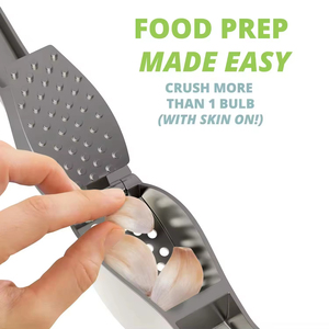 Wholesale Large Capacity Stainless Steel Garlic Mincer Metal Kitchen <b>Press</b> Crusher with Grip Handle New <b>Fruit</b> & Vegetable Tool - Product Image 2