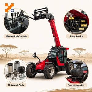 Manipulador Telescópico Directo de Fábrica <span class=keywords><strong>para</strong></span> África, 3000KG, CIF Lagos, Mombasa, <span class=keywords><strong>Durban</strong></span>, Sin Intermediarios, Yuchai 75kW, 1 Año de Garantía, Certificado CE - Product Image 1
