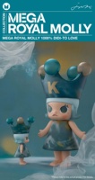 POPMART MEGA ROYAL MOLLY 1000% DIDI-TO LOVE, коллекционная фигурка из ПВХ, масштаб 1/12, аутентичная аниме-фигурка, декор для дома