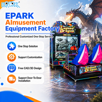 Machine d'arcade de tir à 2 joueurs, simulateur de tir commercial pour salles de jeux intérieures et centres commerciaux