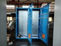 Armoire de commande et panneau d'équipement électronique industriel extérieur IP56 en acier au carbone, Chine