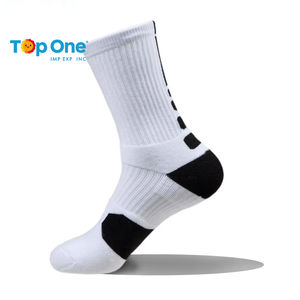 Top One Calcetines de baloncesto personalizados de buena calidad Calcetines de baloncesto de tubo medio Calcetines de élite Baloncesto - Product Image 4