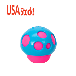 NeeDoh Groovy Shroom Mushroom Peace Cake Jouet sensoriel à presser anti-stress en PU Unisexe - Product Image 1